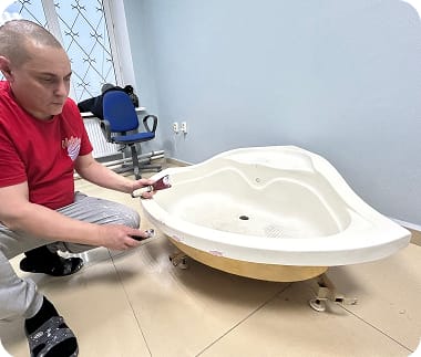 Реставрация ванны в Брянск